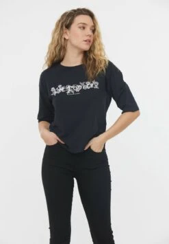 Lee Cooper Amille - T-Shirt Imprimé - Noir 10 Lee Cooper Amille - T-Shirt Imprimé - Noir -Lee Cooper Magasin 03c361bed2504ce8948988e2b5e1022f