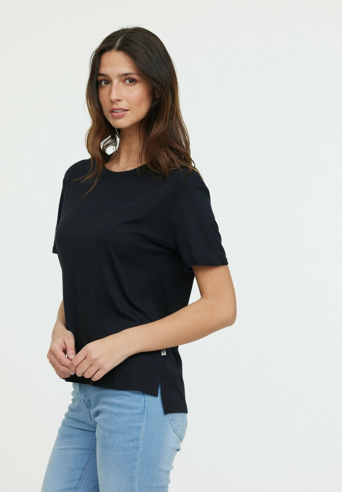 Lee Cooper Aza - T-Shirt Basique - Noir 4 Lee Cooper Aza - T-Shirt Basique - Noir – Image 4