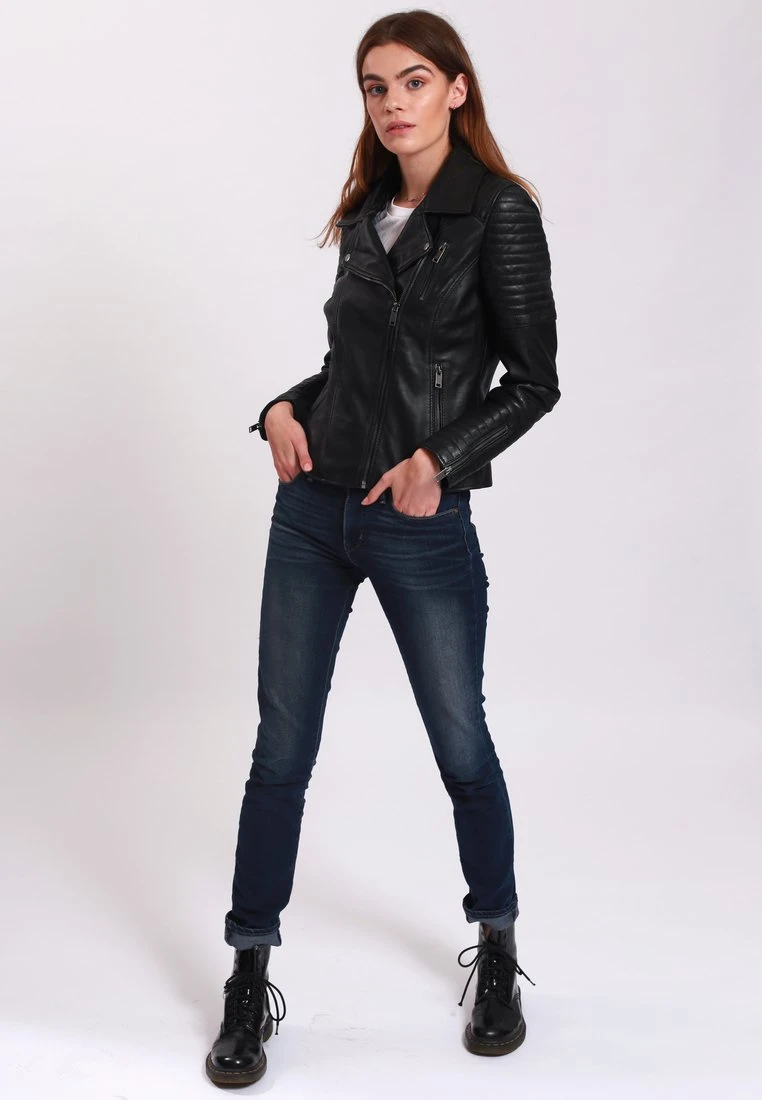 Lee Cooper Berenice - Veste En Cuir - Black 2 Lee Cooper Berenice - Veste En Cuir - Black – Image 2