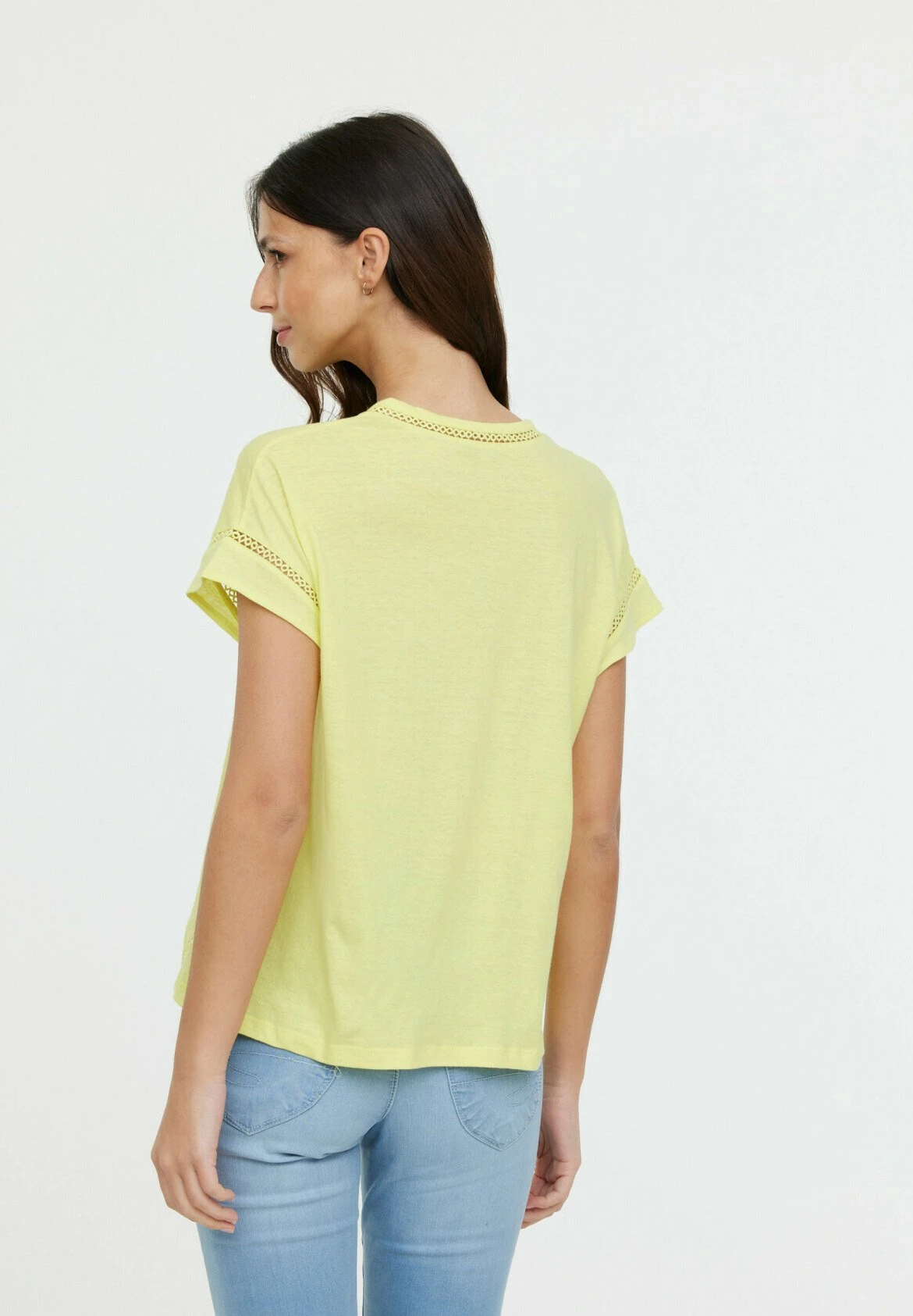 Lee Cooper Acana Mc - T-Shirt Imprimé - Lemon 2 Lee Cooper Acana Mc - T-Shirt Imprimé - Lemon – Image 2