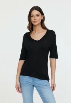 Lee Cooper Adouna M - T-Shirt Basique - Black