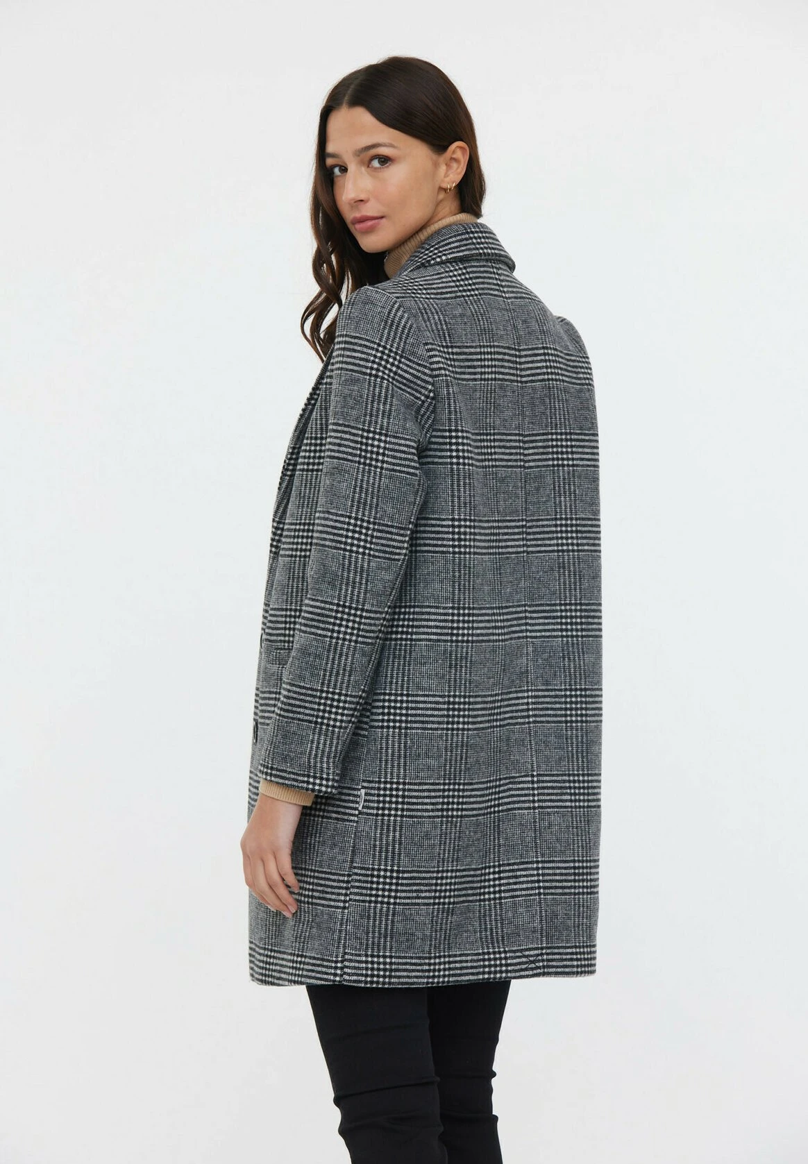 Lee Cooper Fida - Manteau Court - Noir/Blanc 7 Lee Cooper Fida - Manteau Court - Noir/Blanc – Image 7