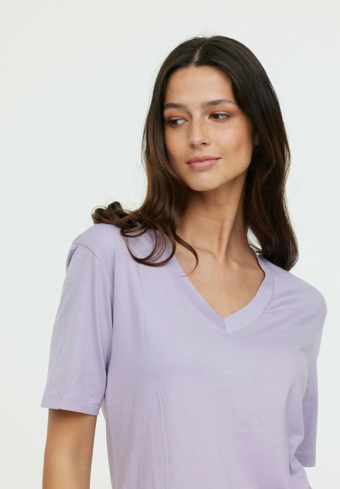 Lee Cooper Adou - T-Shirt Basique - Mauve 3 Lee Cooper Adou - T-Shirt Basique - Mauve – Image 3