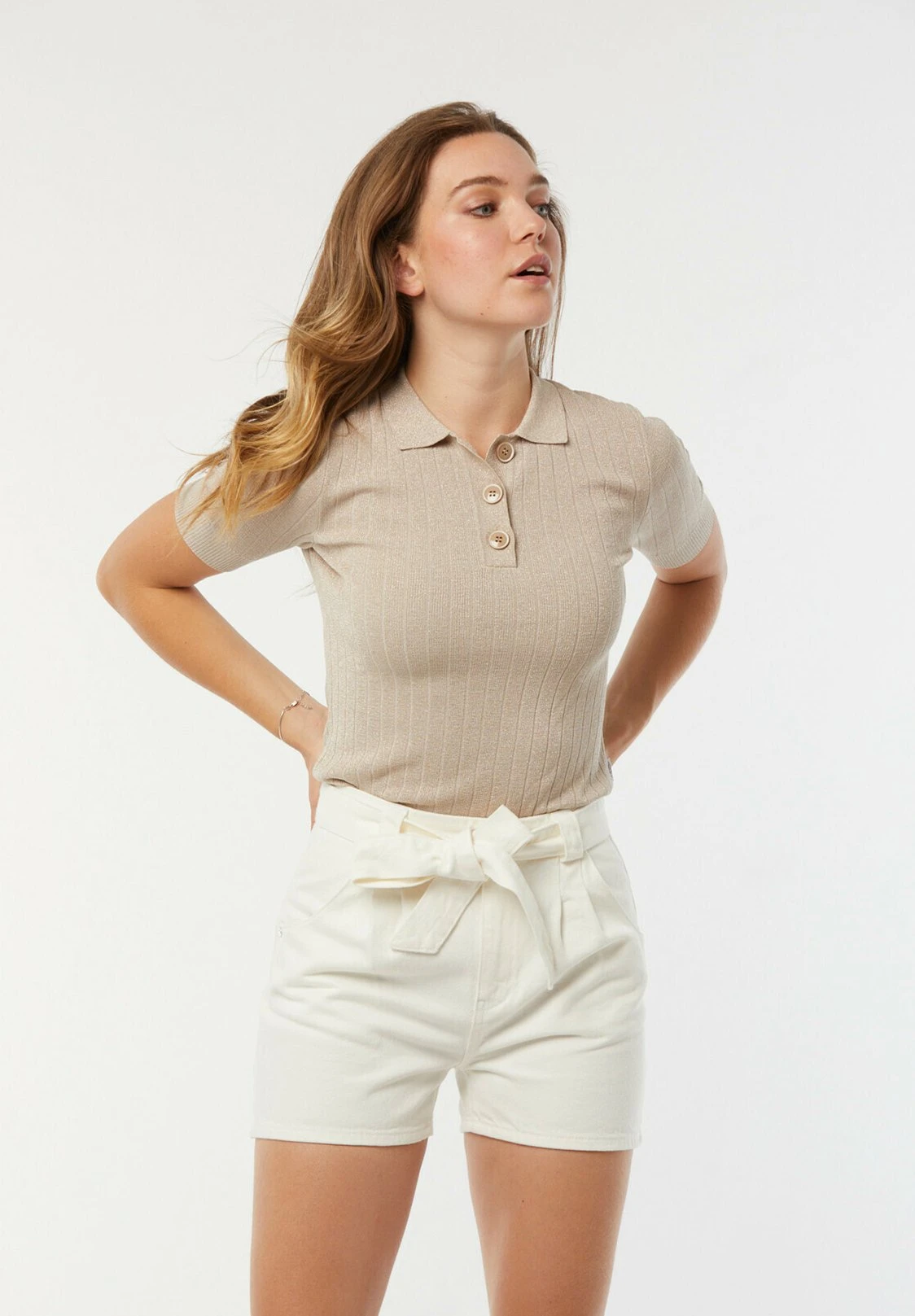 Lee Cooper Caissy - Polo - Beige Doré 5 Lee Cooper Caissy - Polo - Beige Doré – Image 5