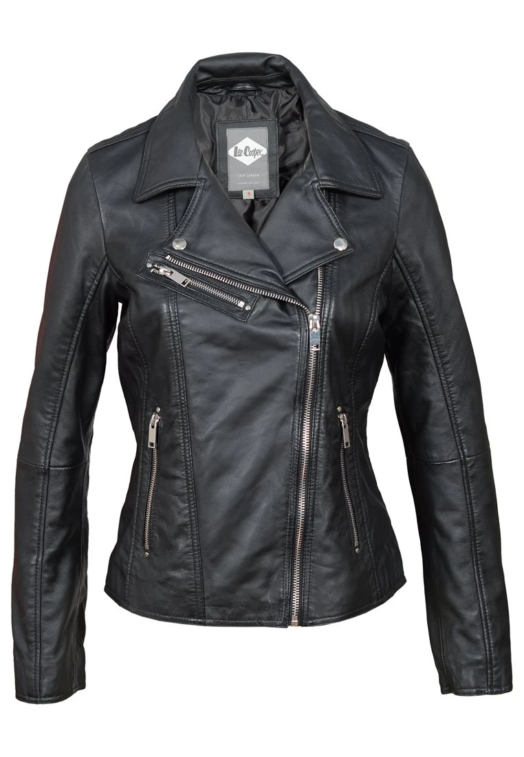 Lee Cooper Bonnie - Veste En Cuir - Black 1 Lee Cooper Bonnie - Veste En Cuir - Black