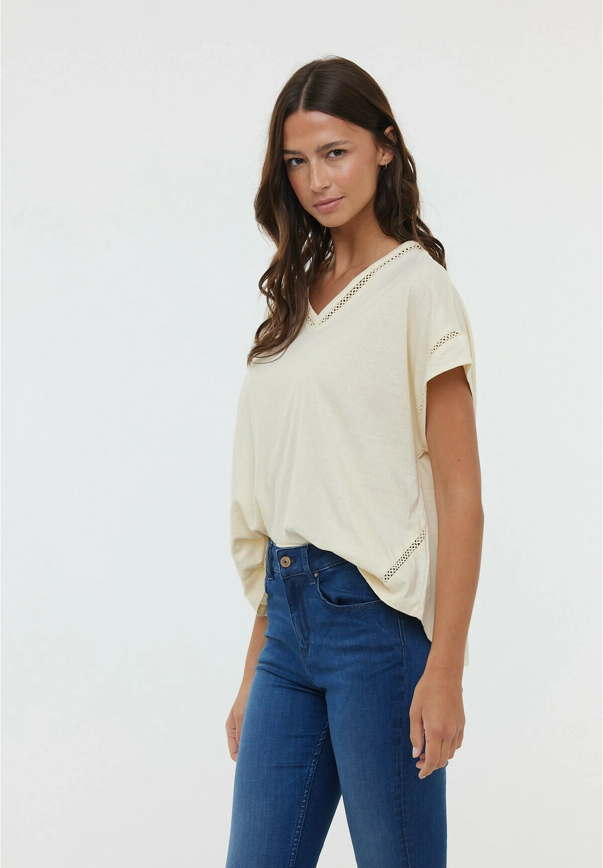 Lee Cooper Acana Mc - T-Shirt Imprimé - Cream 4 Lee Cooper Acana Mc - T-Shirt Imprimé - Cream – Image 4