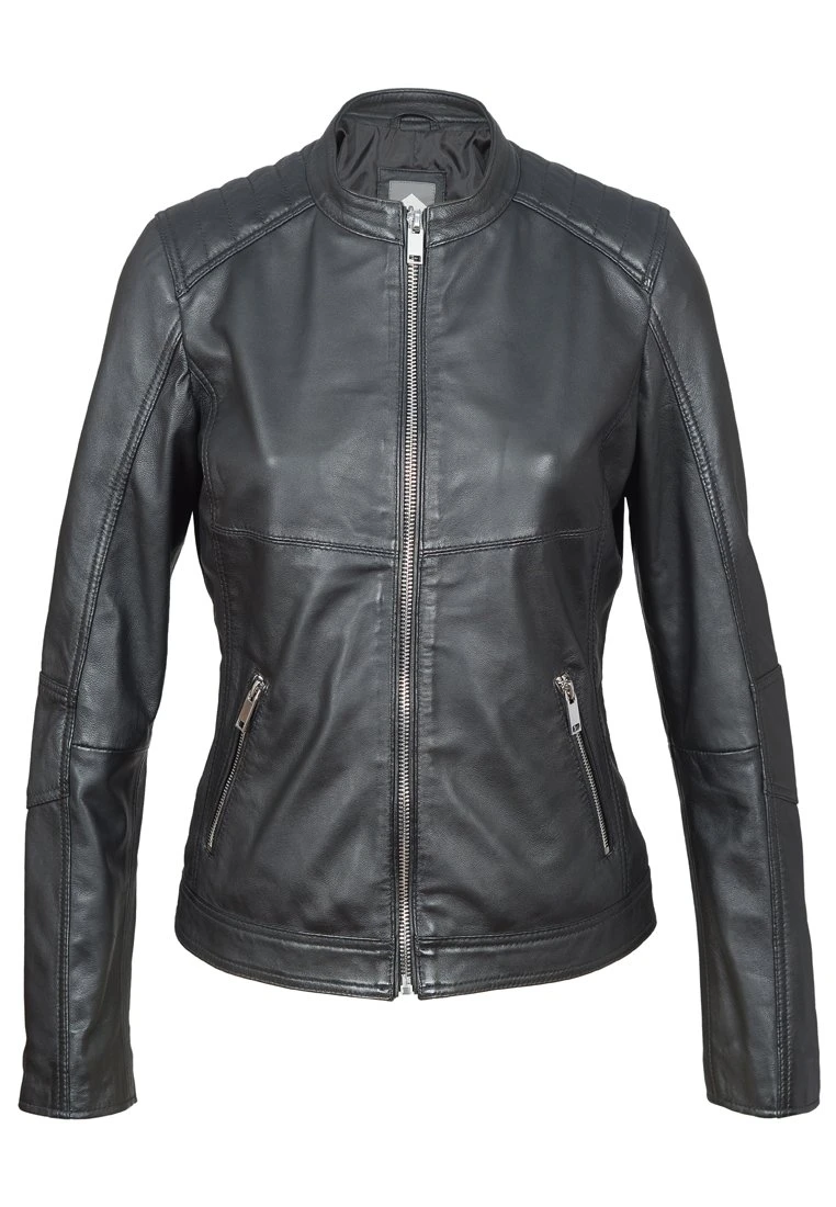 Lee Cooper Attila - Veste En Cuir - Black 1 Lee Cooper Attila - Veste En Cuir - Black