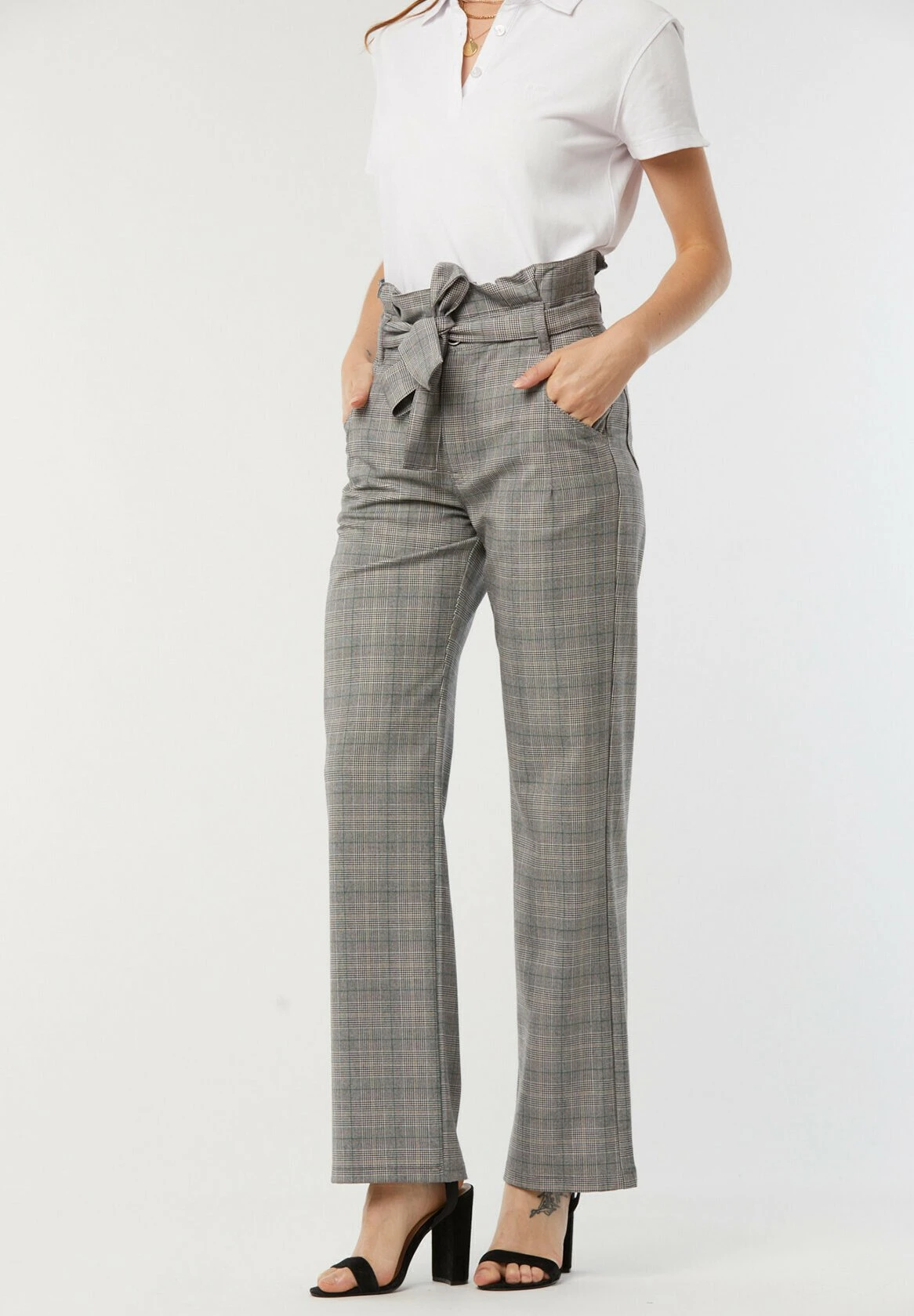 Lee Cooper Gina - Pantalon Classique - Gris 7 Lee Cooper Gina - Pantalon Classique - Gris – Image 7