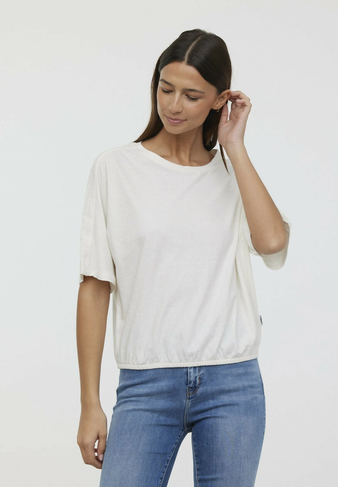 Lee Cooper Ana - T-Shirt Basique - Marshmallow 5 Lee Cooper Ana - T-Shirt Basique - Marshmallow – Image 5