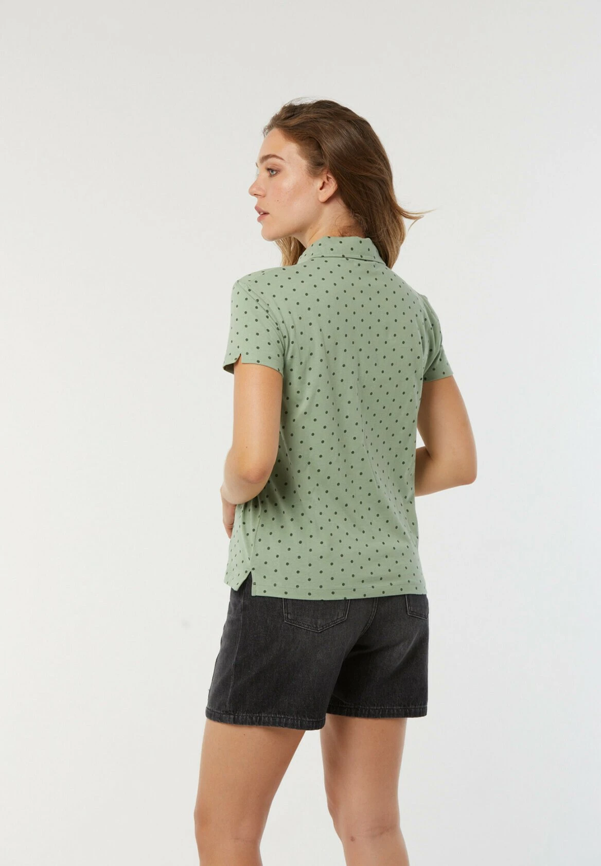 Lee Cooper Bea - Polo - Vert Celadon 2 Lee Cooper Bea - Polo - Vert Celadon – Image 2