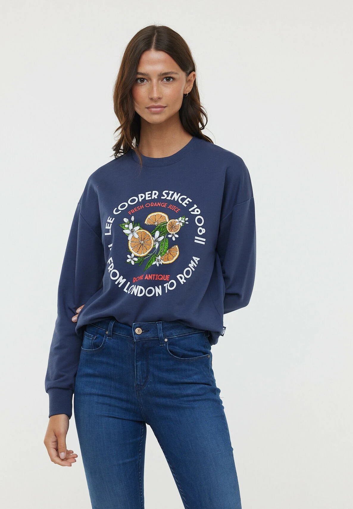Lee Cooper Estelle - Sweatshirt - Navy 1 Lee Cooper Estelle - Sweatshirt - Navy