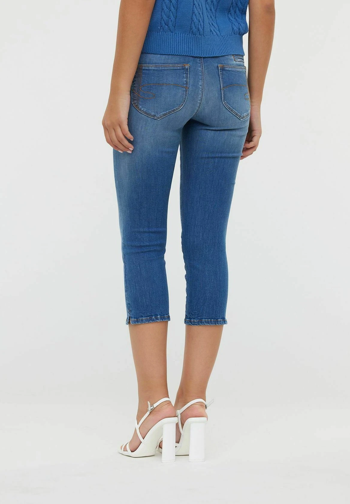 Lee Cooper Jalina - Jean Slim - Medium Bright Blue 3 Lee Cooper Jalina - Jean Slim - Medium Bright Blue – Image 3
