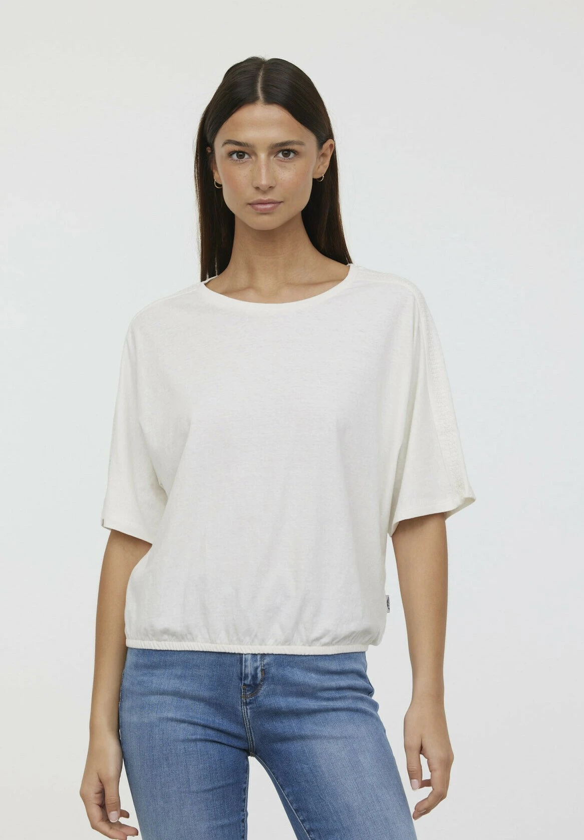 Lee Cooper Ana - T-Shirt Basique - Marshmallow 1 Lee Cooper Ana - T-Shirt Basique - Marshmallow