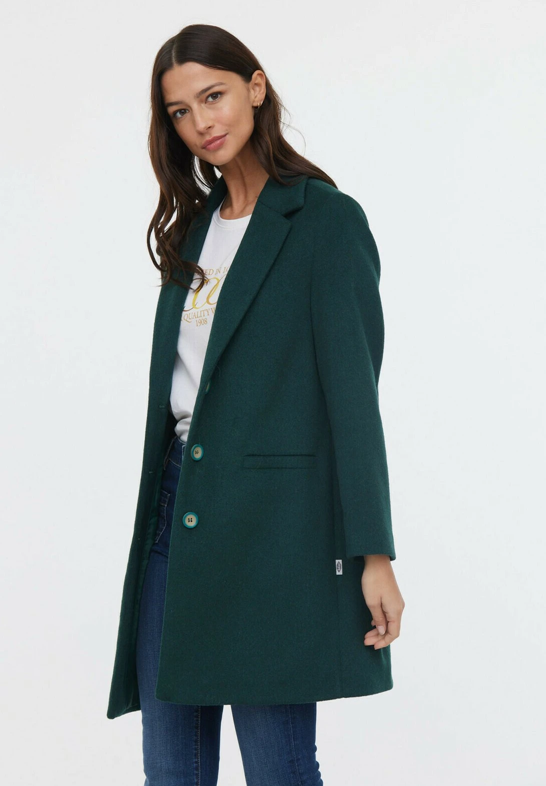 Lee Cooper Fida - Manteau Court - Vert 4 Lee Cooper Fida - Manteau Court - Vert – Image 4