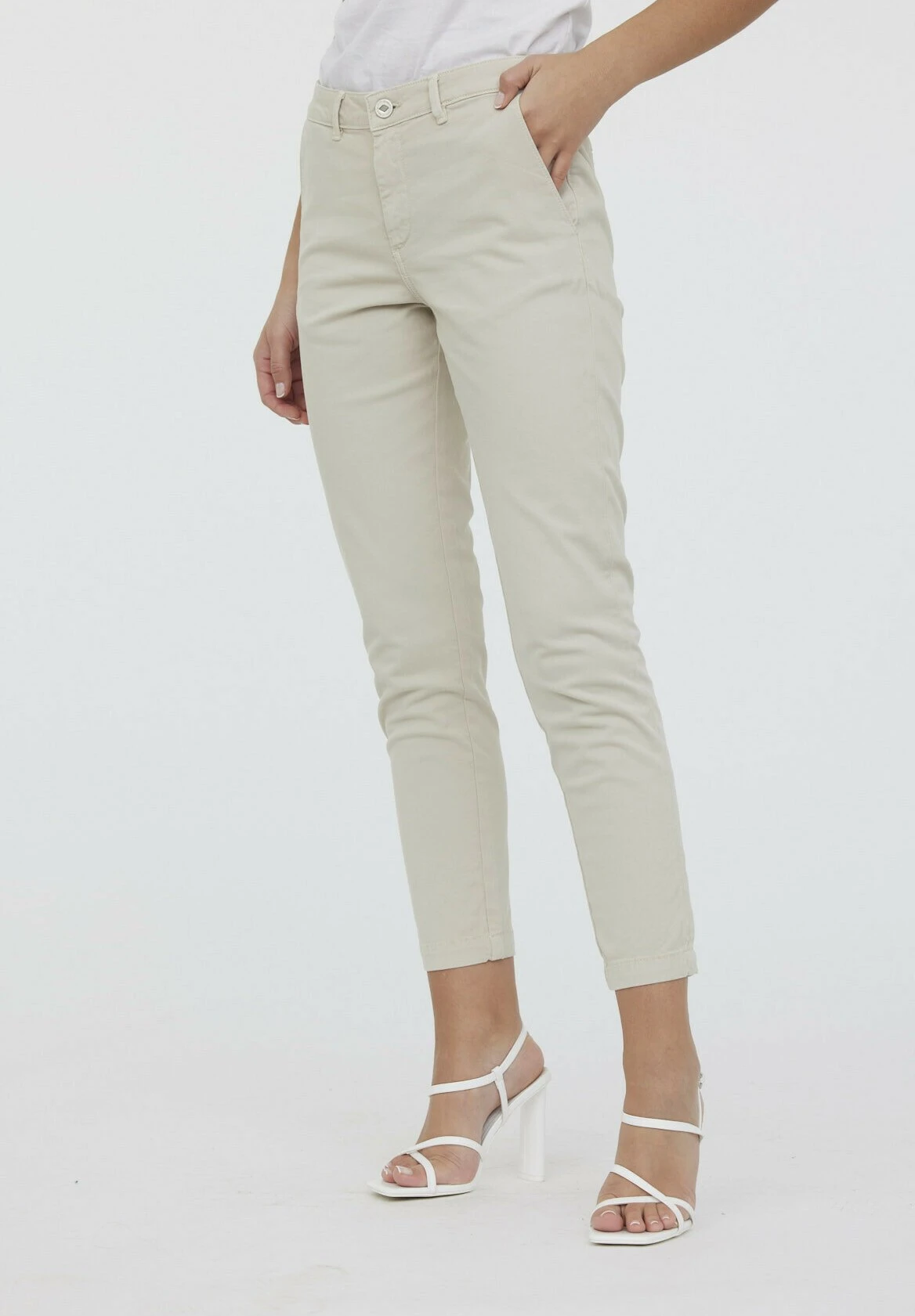 Lee Cooper Jemila - Pantalon Classique - Sable 5 Lee Cooper Jemila - Pantalon Classique - Sable – Image 5