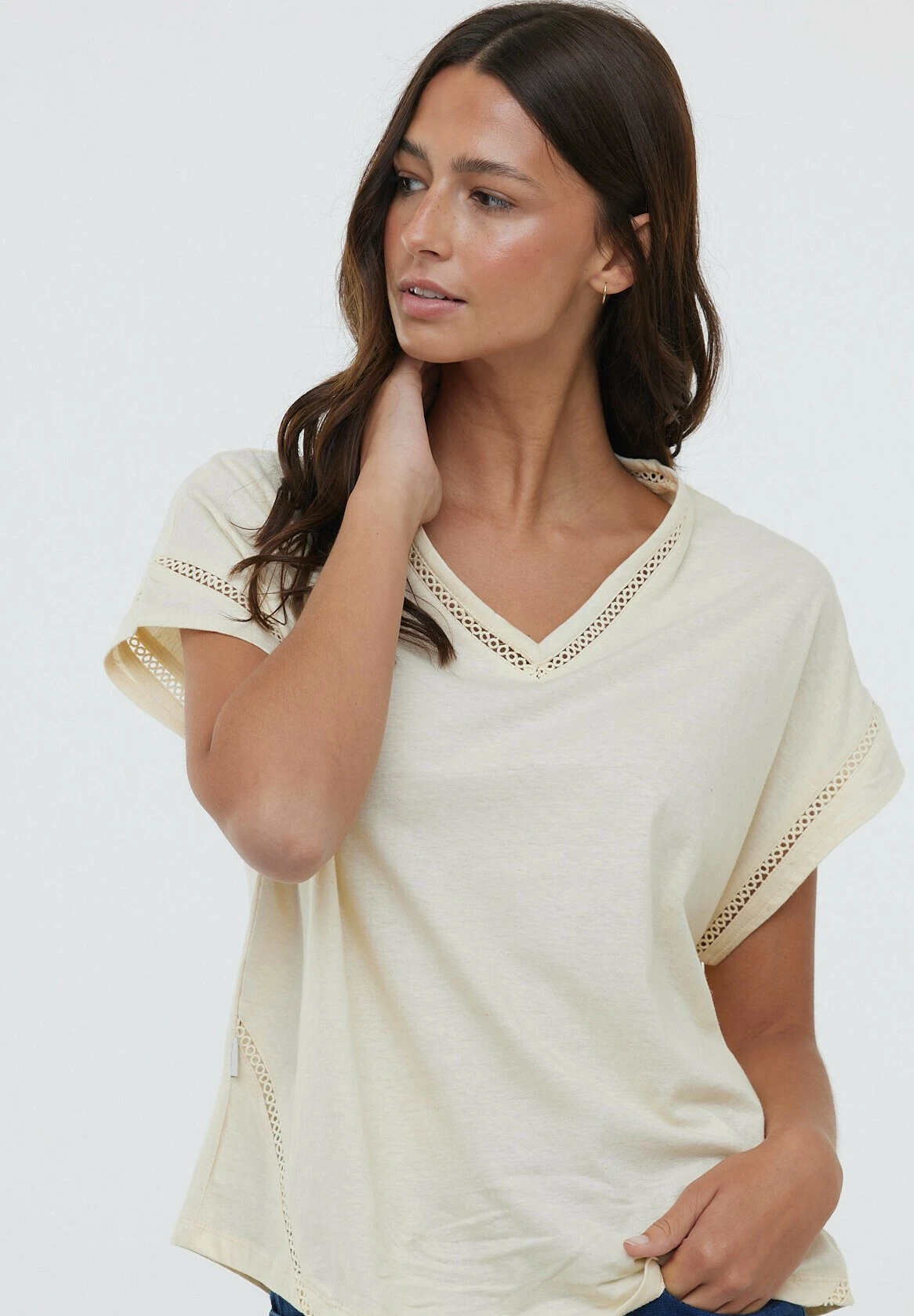 Lee Cooper Acana Mc - T-Shirt Imprimé - Cream 3 Lee Cooper Acana Mc - T-Shirt Imprimé - Cream – Image 3