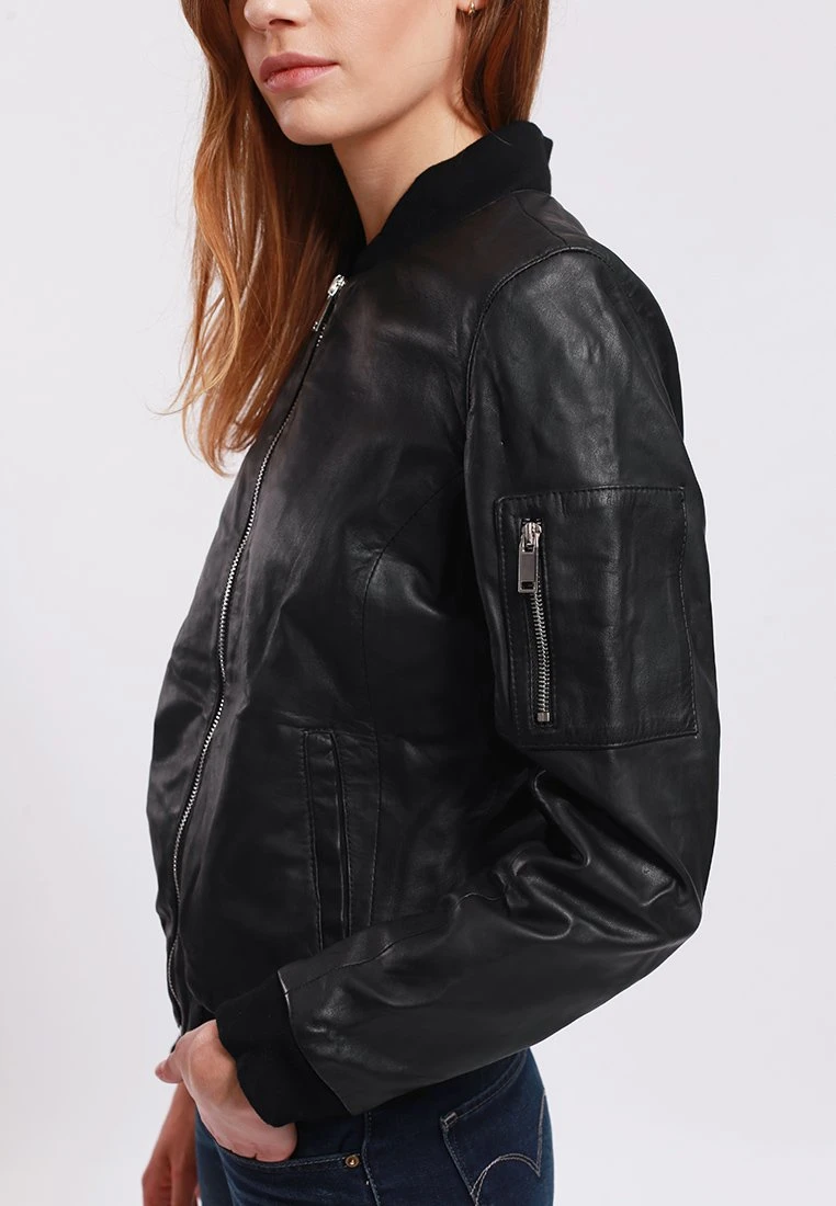 Lee Cooper Blanca - Veste En Cuir - Black 4 Lee Cooper Blanca - Veste En Cuir - Black – Image 4