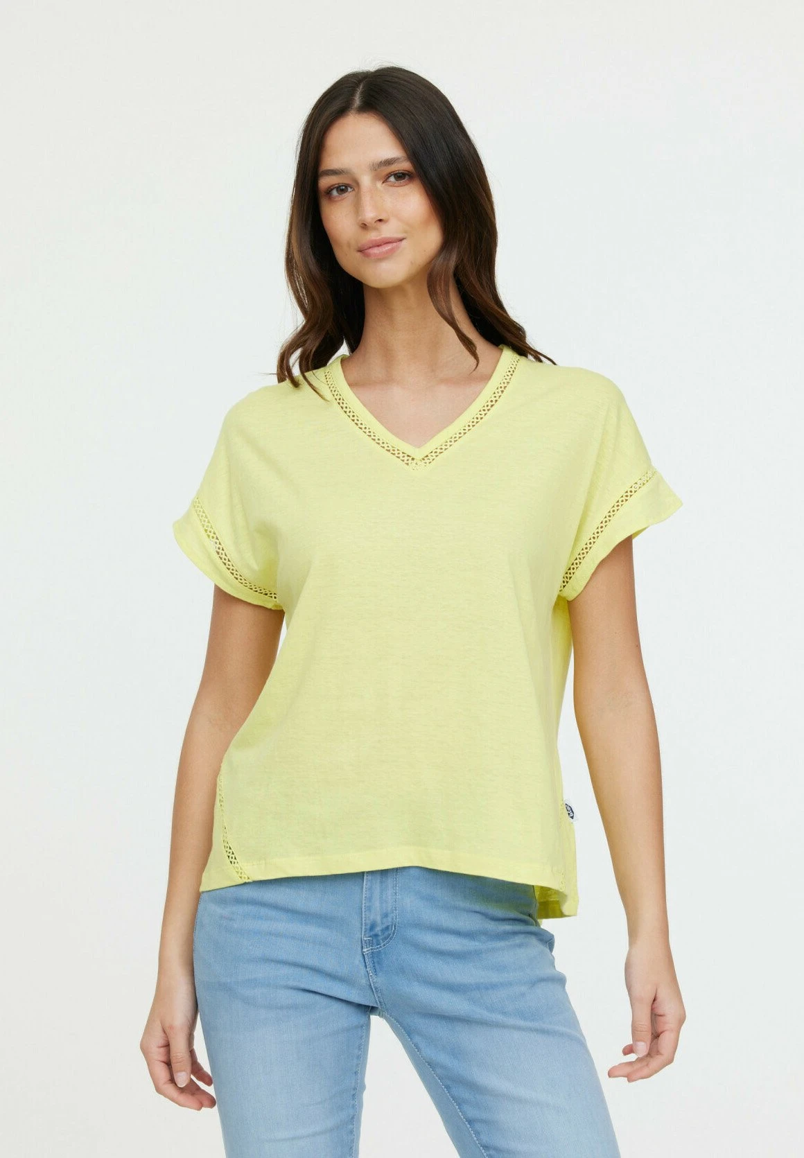 Lee Cooper Acana Mc - T-Shirt Imprimé - Lemon 1 Lee Cooper Acana Mc - T-Shirt Imprimé - Lemon