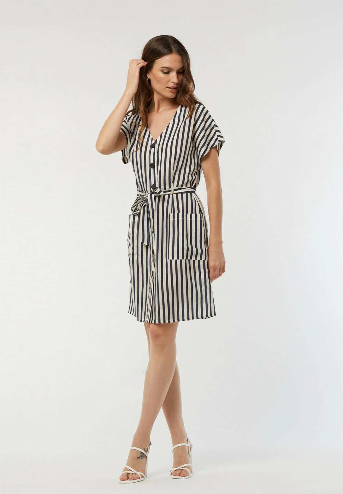 Lee Cooper Luzia - Robe Chemise - Marshmallow 7 Lee Cooper Luzia - Robe Chemise - Marshmallow – Image 7