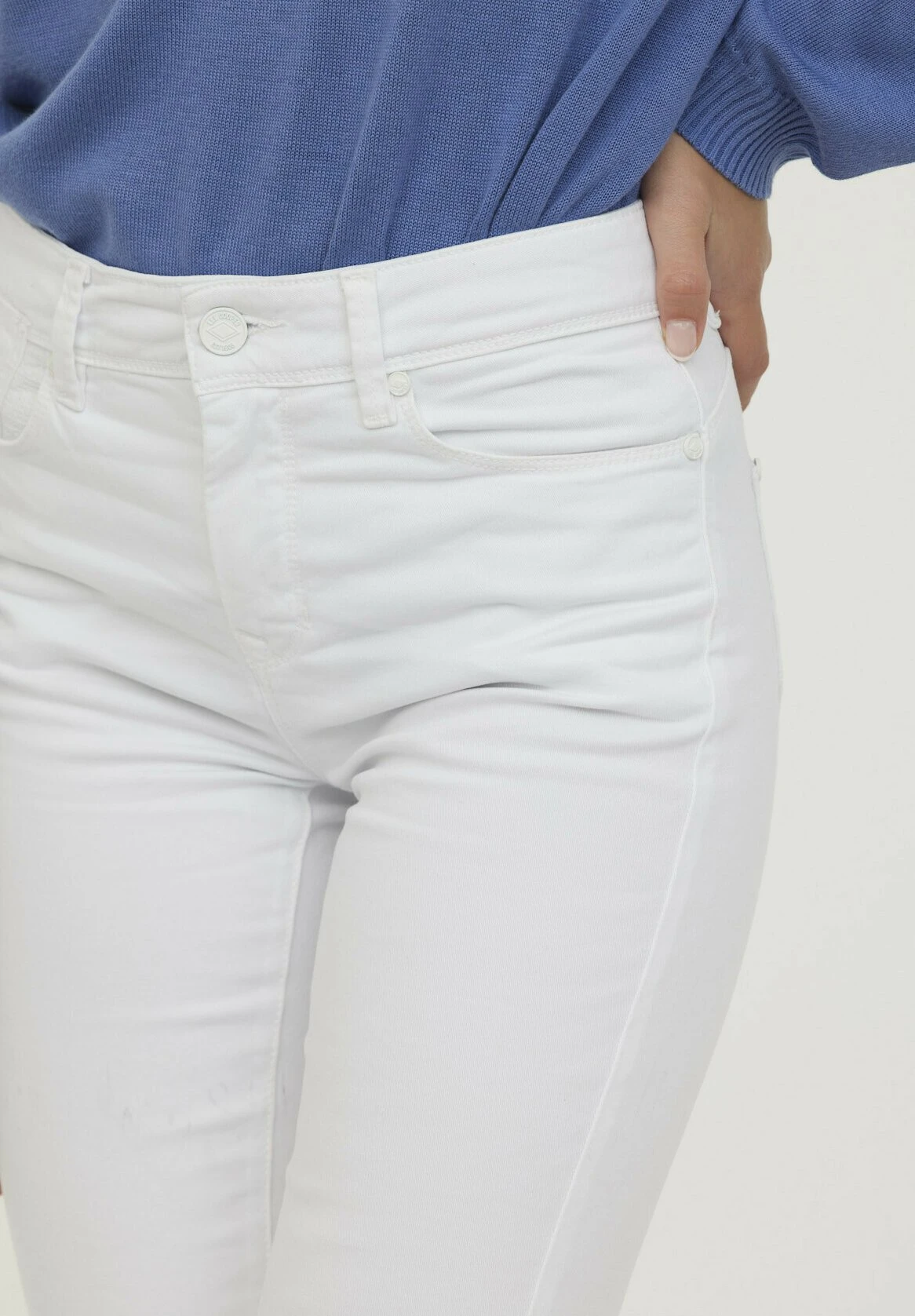 Lee Cooper Jana - Jean Slim - Blanc 3 Lee Cooper Jana - Jean Slim - Blanc – Image 3