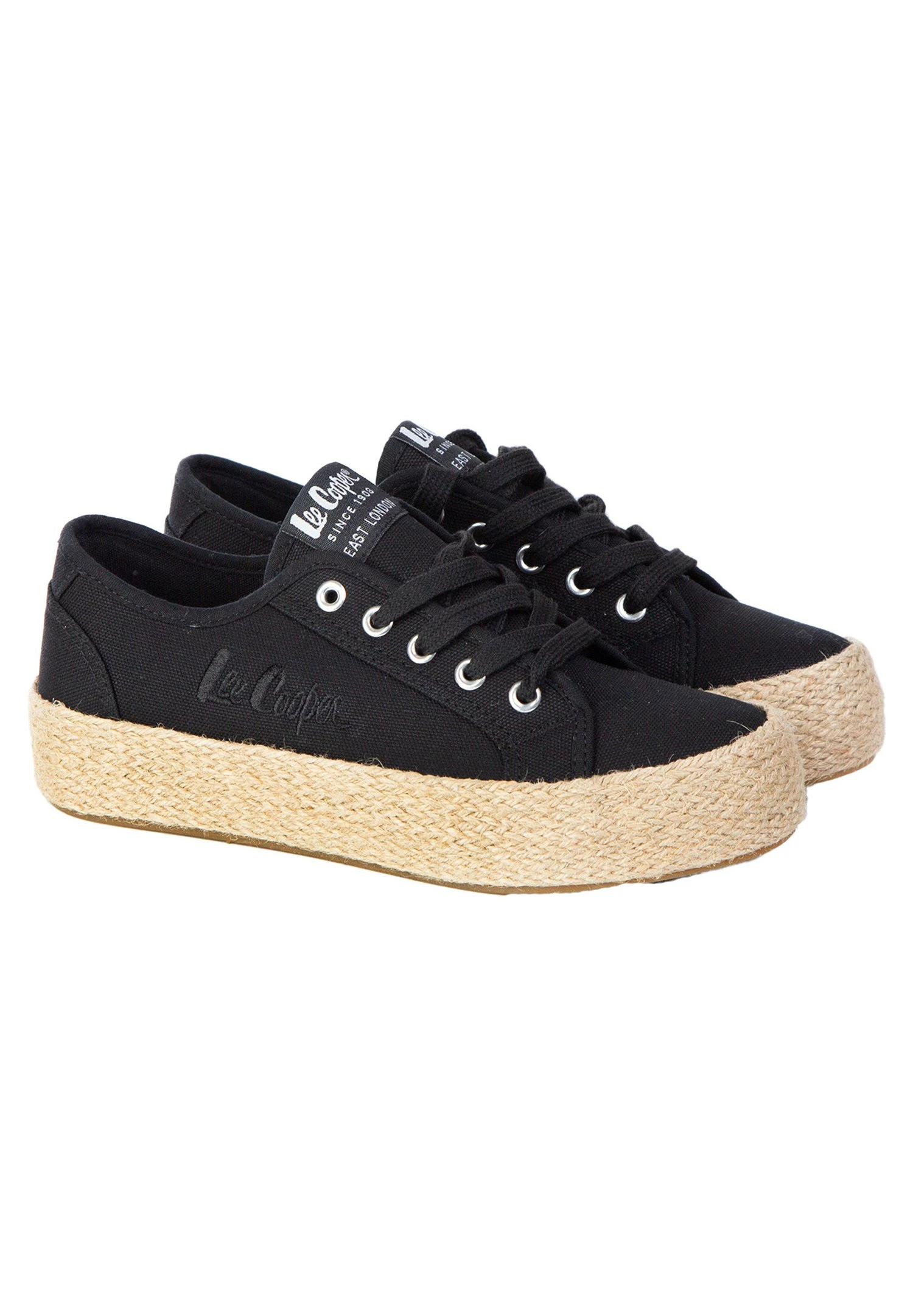 Lee Cooper Baskets Basses - Black 2 Lee Cooper Baskets Basses - Black – Image 2