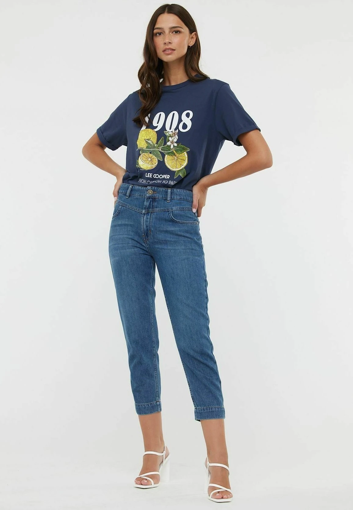 Lee Cooper Jorda - Jean Slim - Dirty Baby Blue 2 Lee Cooper Jorda - Jean Slim - Dirty Baby Blue – Image 2