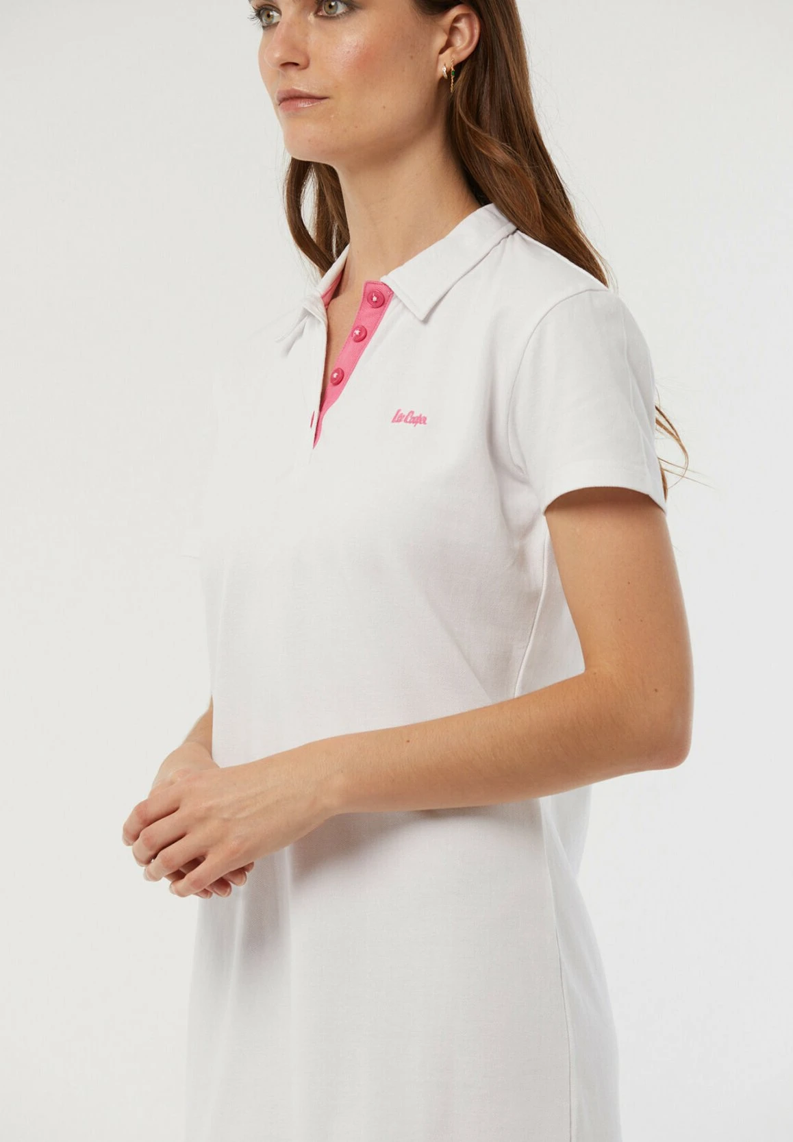 Lee Cooper Lolita - Robe Chemise - Blanc 4 Lee Cooper Lolita - Robe Chemise - Blanc – Image 4