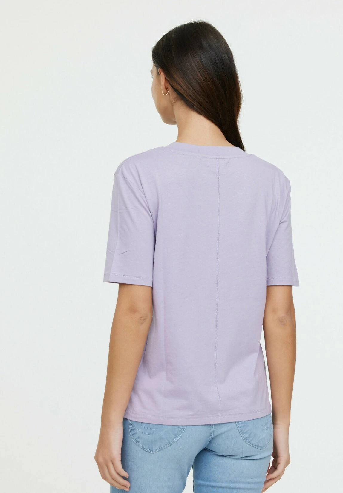 Lee Cooper Adou - T-Shirt Basique - Mauve 2 Lee Cooper Adou - T-Shirt Basique - Mauve – Image 2