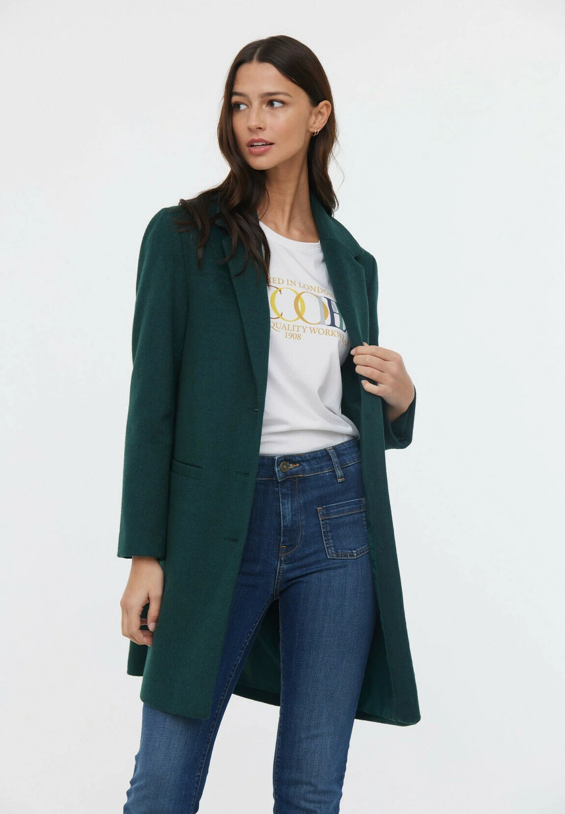 Lee Cooper Fida - Manteau Court - Vert 6 Lee Cooper Fida - Manteau Court - Vert – Image 6