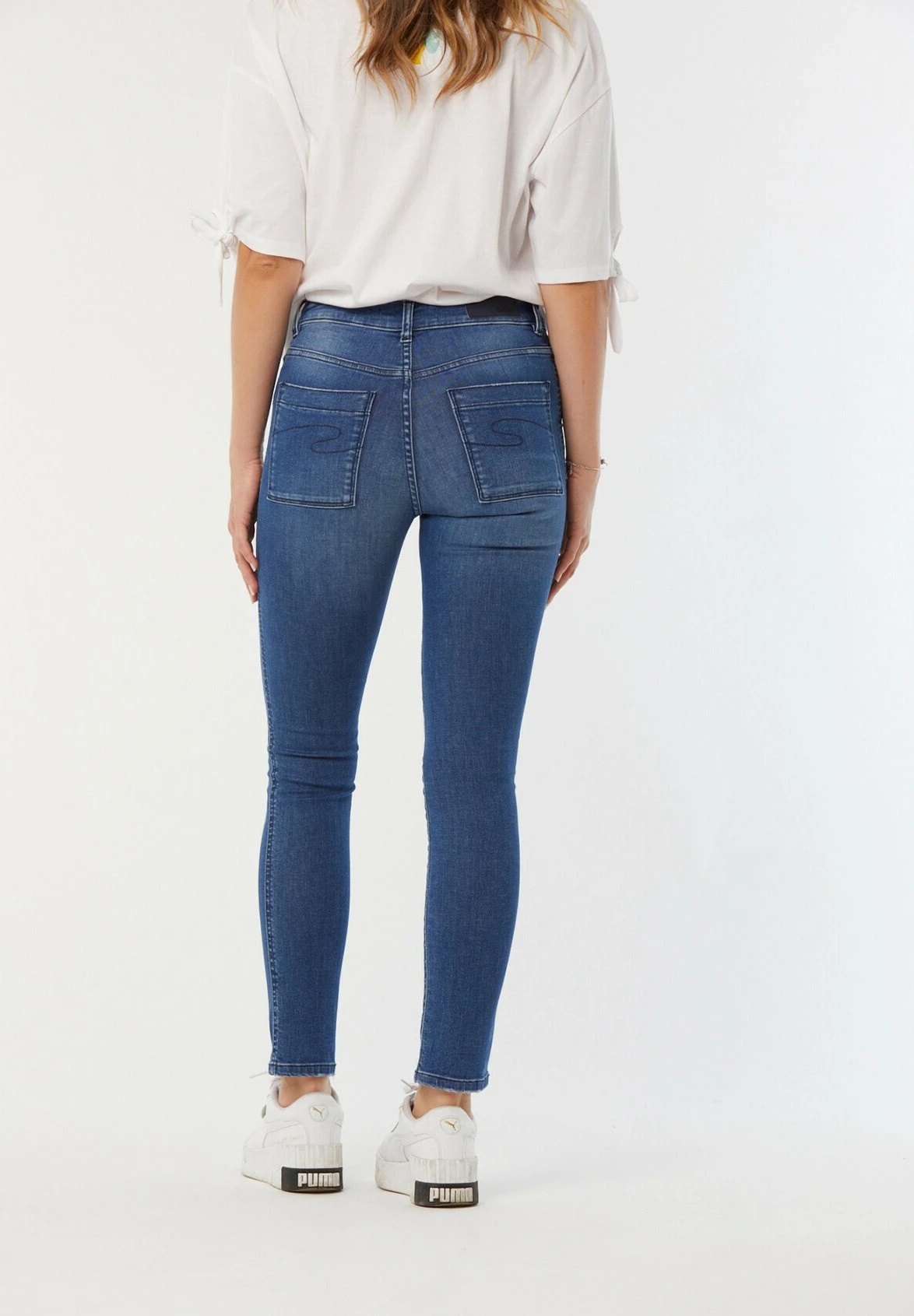 Lee Cooper Jilo - Jeans Skinny - Medium Blue 3 Lee Cooper Jilo - Jeans Skinny - Medium Blue – Image 3