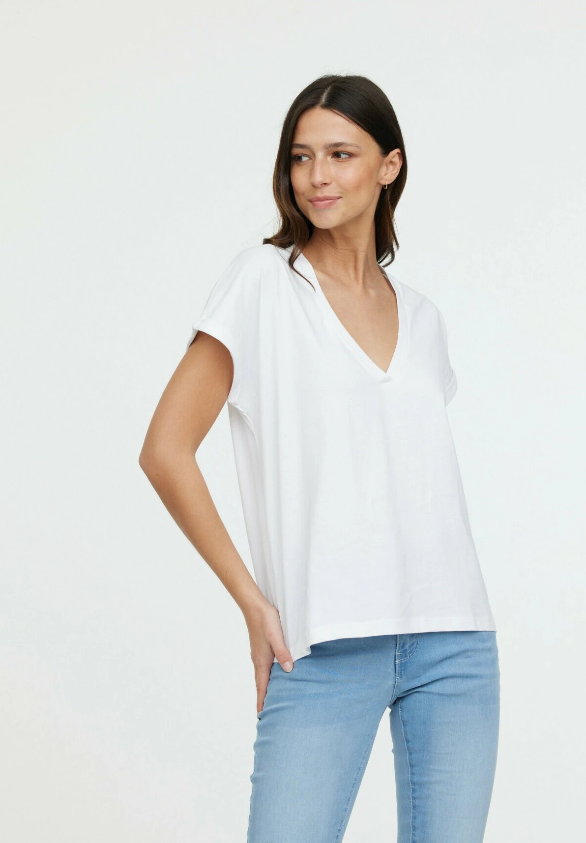 Lee Cooper Alys Mc - T-Shirt Basique - Optic White 4 Lee Cooper Alys Mc - T-Shirt Basique - Optic White – Image 4