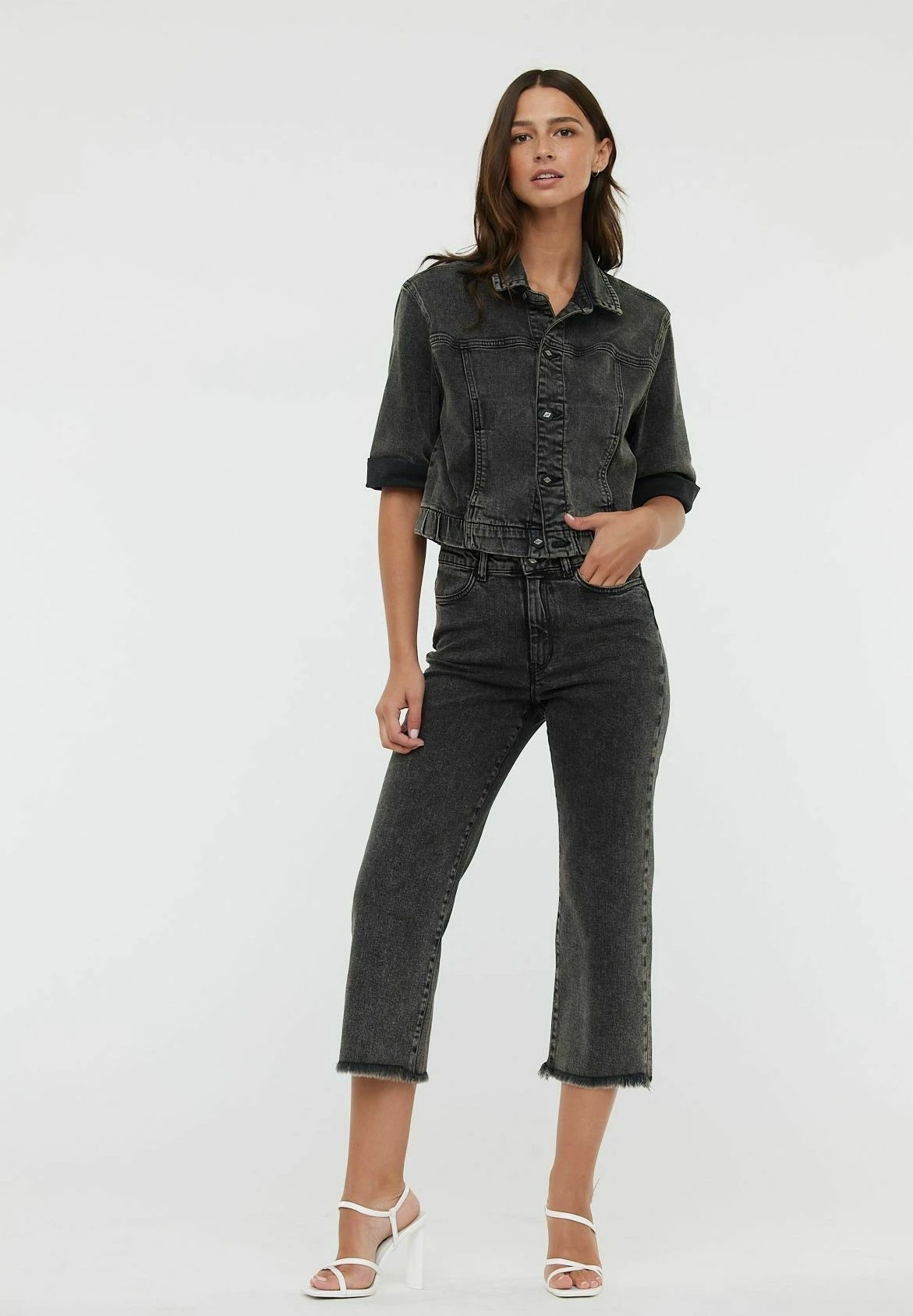 Lee Cooper Joopy - Jean Droit - Acid Black 2 Lee Cooper Joopy - Jean Droit - Acid Black – Image 2