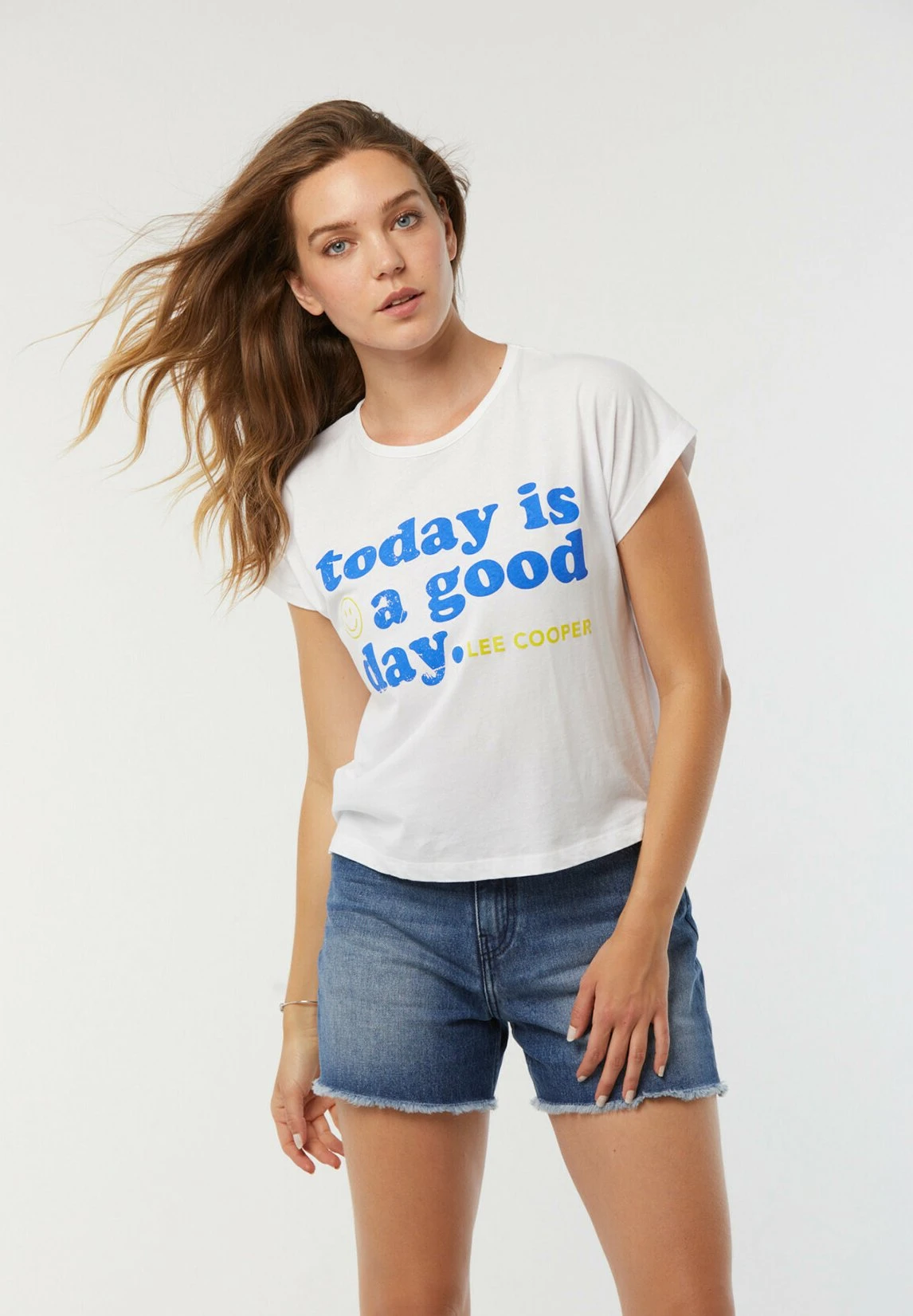 Lee Cooper Abania - T-Shirt Imprimé - Blanc 3 Lee Cooper Abania - T-Shirt Imprimé - Blanc – Image 3