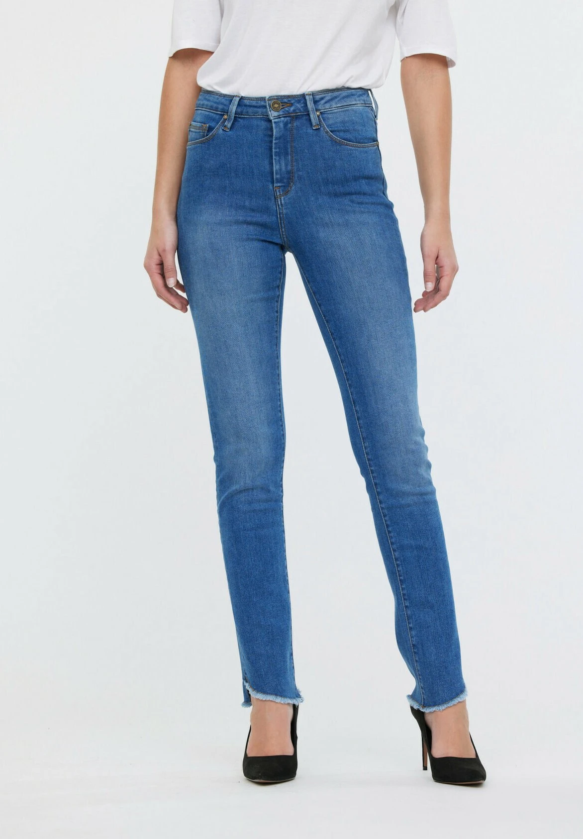 Lee Cooper Jean Slim - Medium Blue Brushed 1 Lee Cooper Jean Slim - Medium Blue Brushed