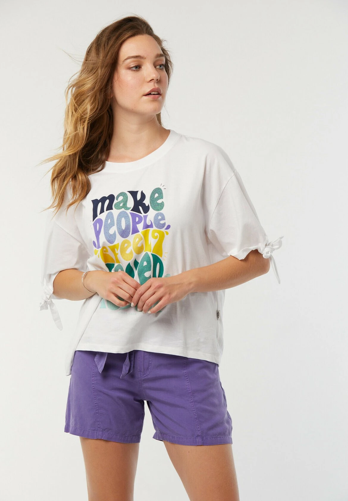 Lee Cooper Aji - T-Shirt Imprimé - Blanc 1 Lee Cooper Aji - T-Shirt Imprimé - Blanc