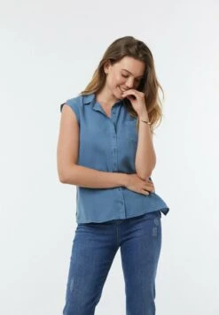 Lee Cooper Day - Chemisier - Grey Blue -Lee Cooper Magasin a793f47dc78e414f804826b822ab0eb1