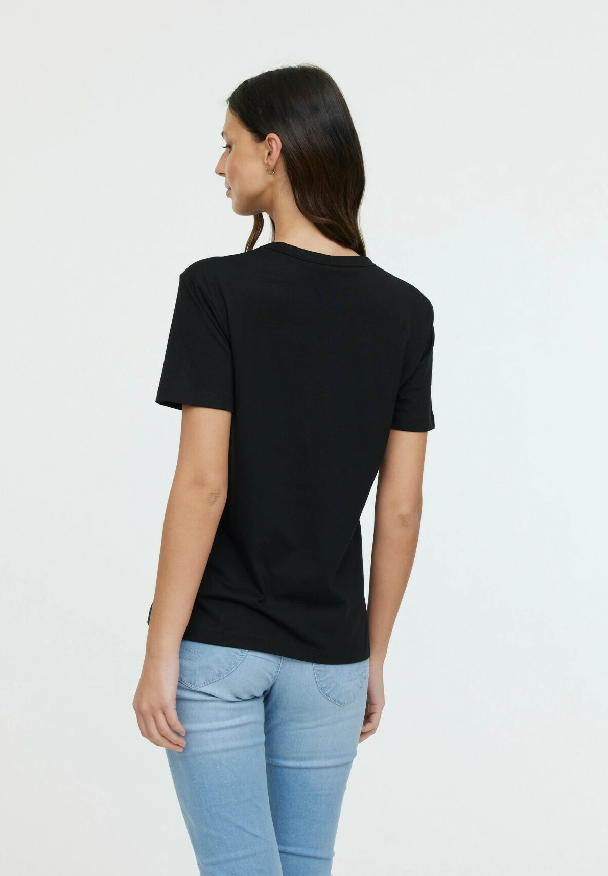 Lee Cooper Adina - T-Shirt Basique - Noir 2 Lee Cooper Adina - T-Shirt Basique - Noir – Image 2