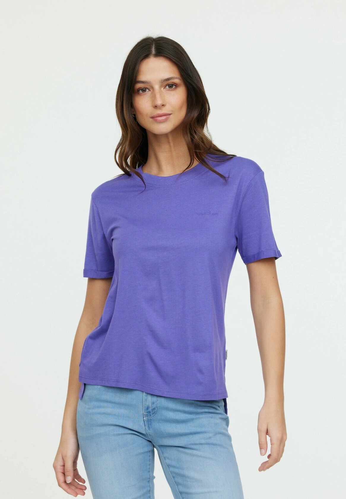 Lee Cooper Aza - T-Shirt Basique - Ultra Violet 1 Lee Cooper Aza - T-Shirt Basique - Ultra Violet