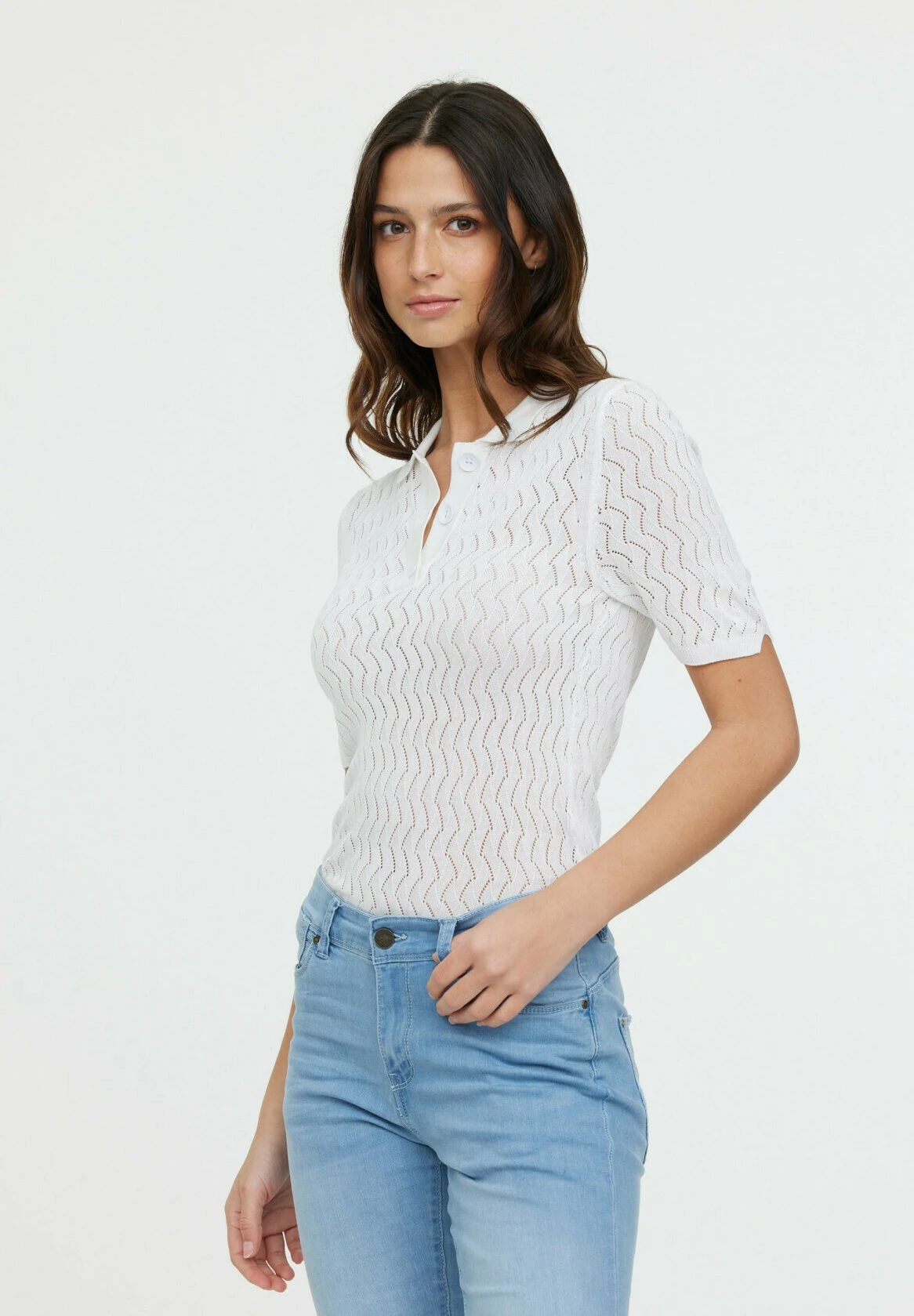 Lee Cooper Bahia Mc - Polo - Optic White 4 Lee Cooper Bahia Mc - Polo - Optic White – Image 4