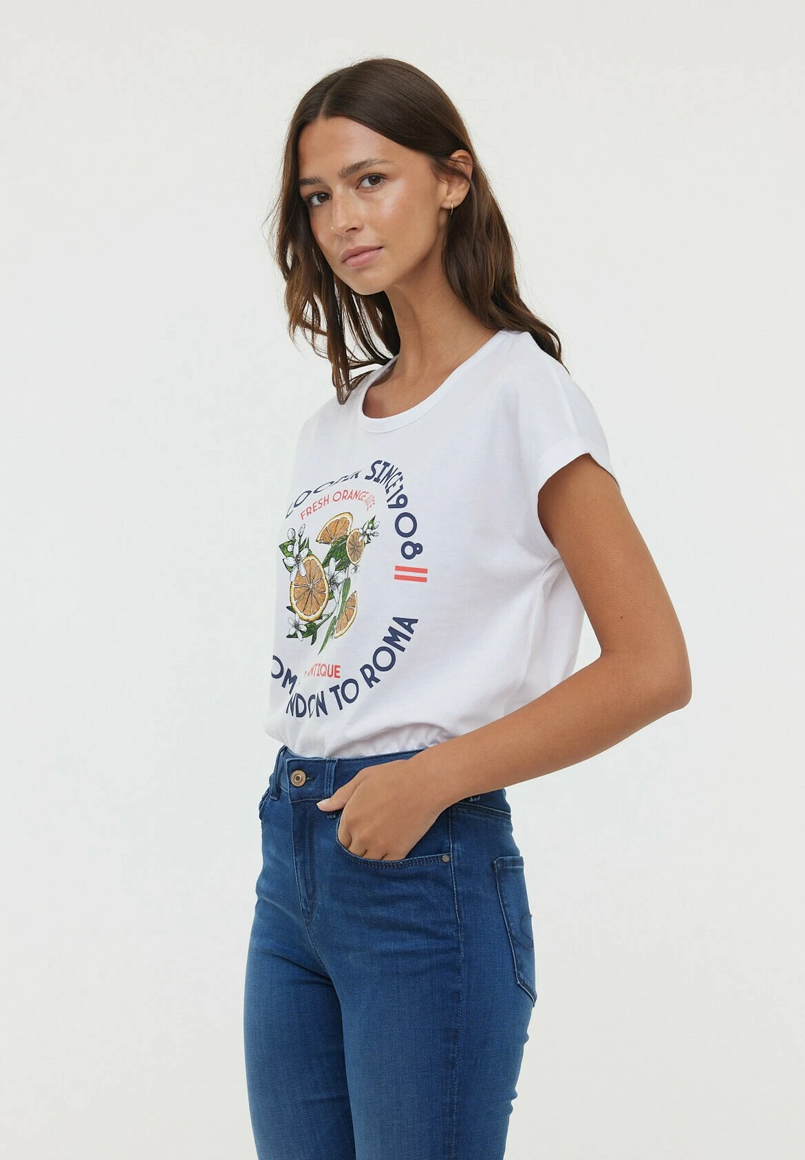 Lee Cooper Azial Mc - T-Shirt Imprimé - Optic White 4 Lee Cooper Azial Mc - T-Shirt Imprimé - Optic White – Image 4