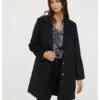 Lee Cooper Fida - Manteau Court - Noir
