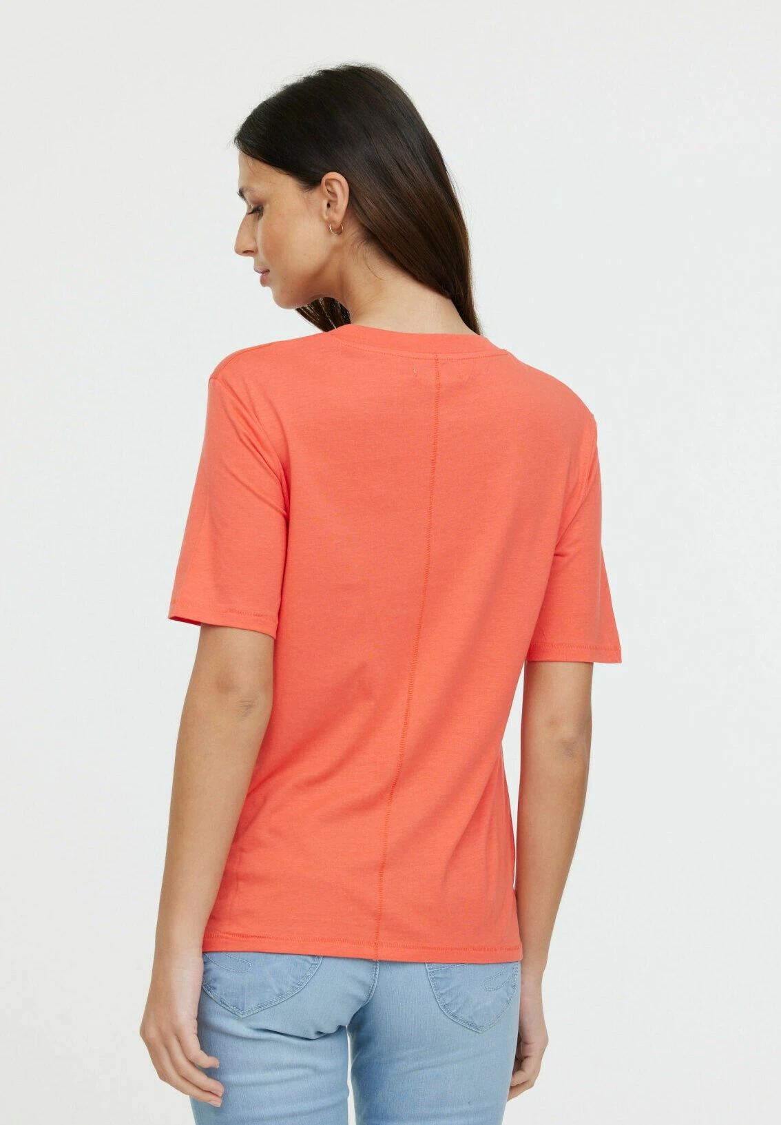 Lee Cooper Adou - T-Shirt Basique - Acide Orange 2 Lee Cooper Adou - T-Shirt Basique - Acide Orange – Image 2