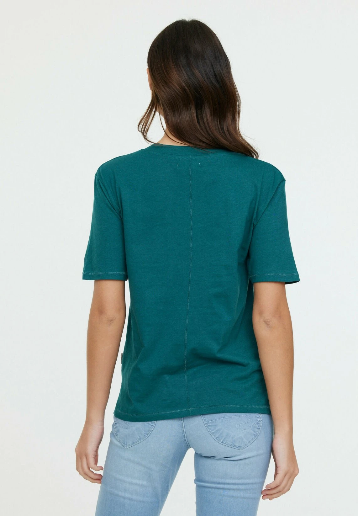 Lee Cooper Adou - T-Shirt Basique - Vert Bouteille 2 Lee Cooper Adou - T-Shirt Basique - Vert Bouteille – Image 2