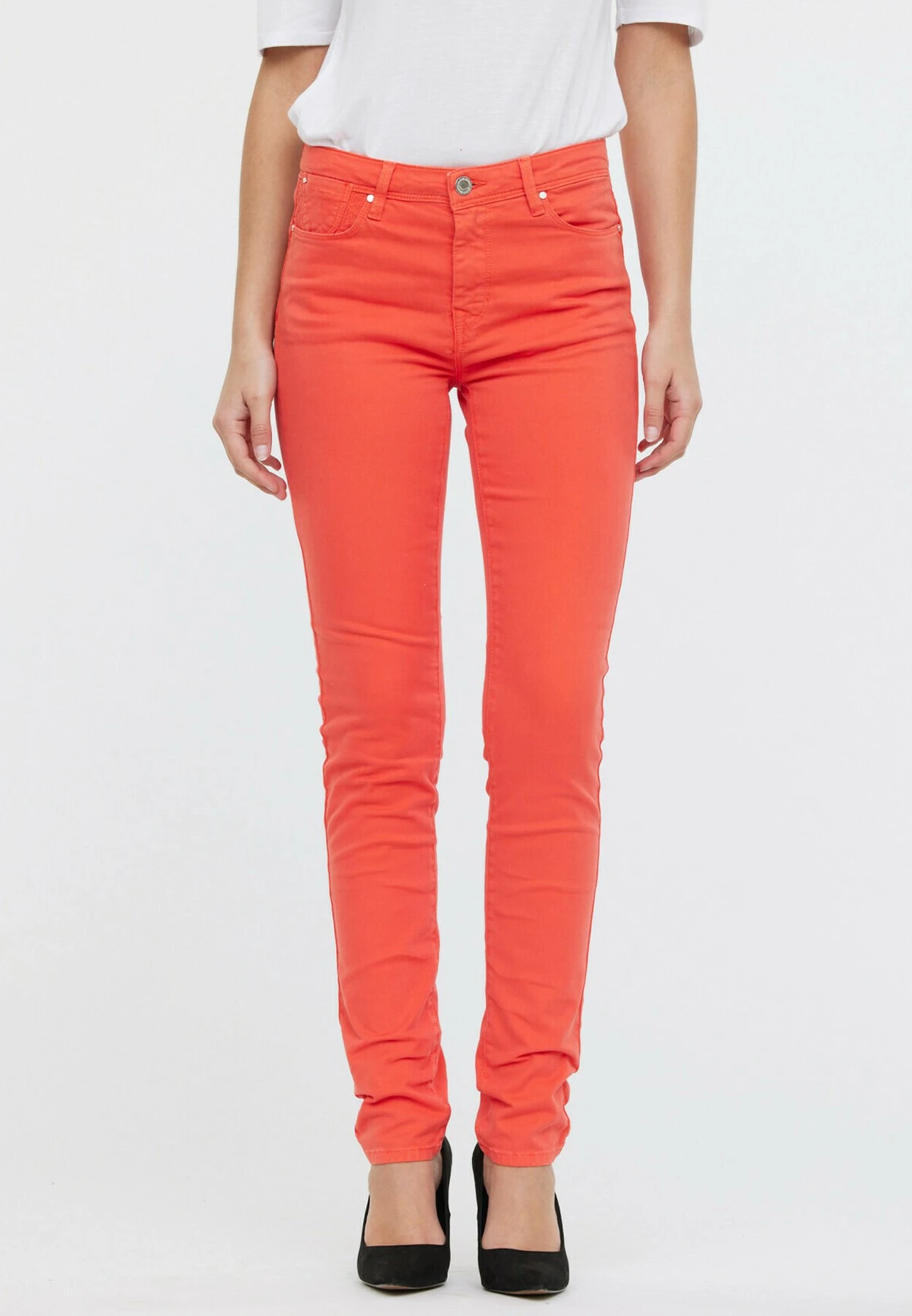 Lee Cooper Jana - Jean Slim - Mandarine 1 Lee Cooper Jana - Jean Slim - Mandarine