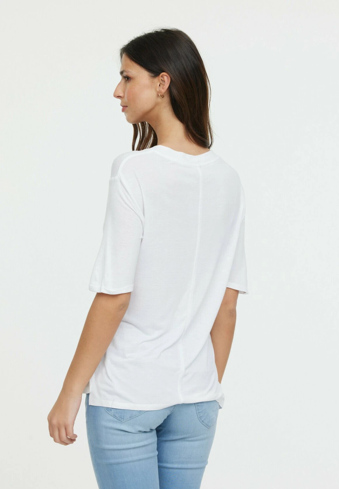 Lee Cooper Adouna M - T-Shirt Basique - Optic White 2 Lee Cooper Adouna M - T-Shirt Basique - Optic White – Image 2