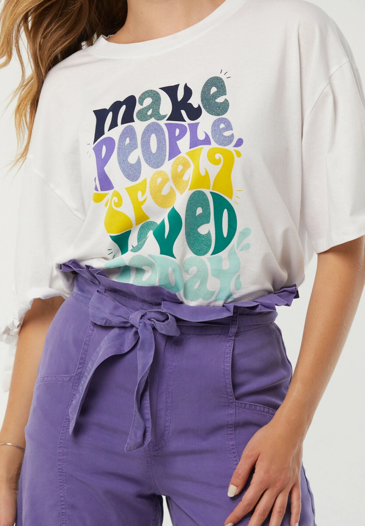 Lee Cooper Aji - T-Shirt Imprimé - Blanc 3 Lee Cooper Aji - T-Shirt Imprimé - Blanc – Image 3