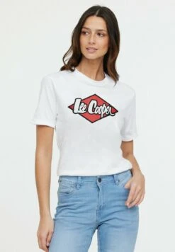 Lee Cooper Adrielle - T-Shirt Imprimé - Blanc
