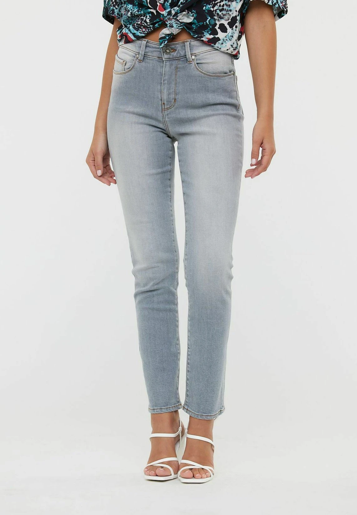 Lee Cooper Lc161 - Jean Slim - Blue Grey 1 Lee Cooper Lc161 - Jean Slim - Blue Grey