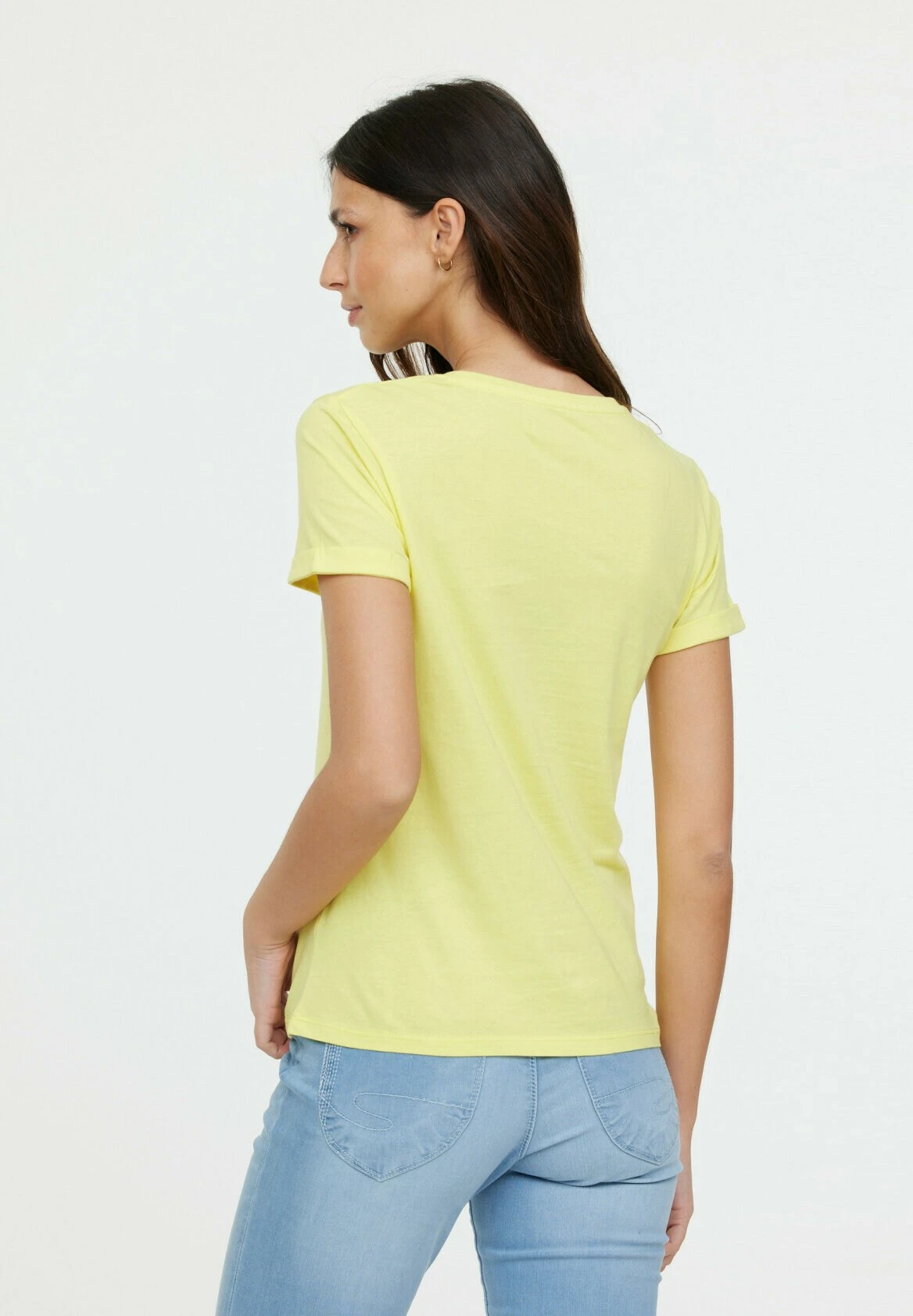 Lee Cooper Arari Mc - T-Shirt Basique - Lemon 2 Lee Cooper Arari Mc - T-Shirt Basique - Lemon – Image 2