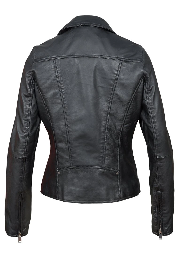 Lee Cooper Bonnie - Veste En Cuir - Black 2 Lee Cooper Bonnie - Veste En Cuir - Black – Image 2